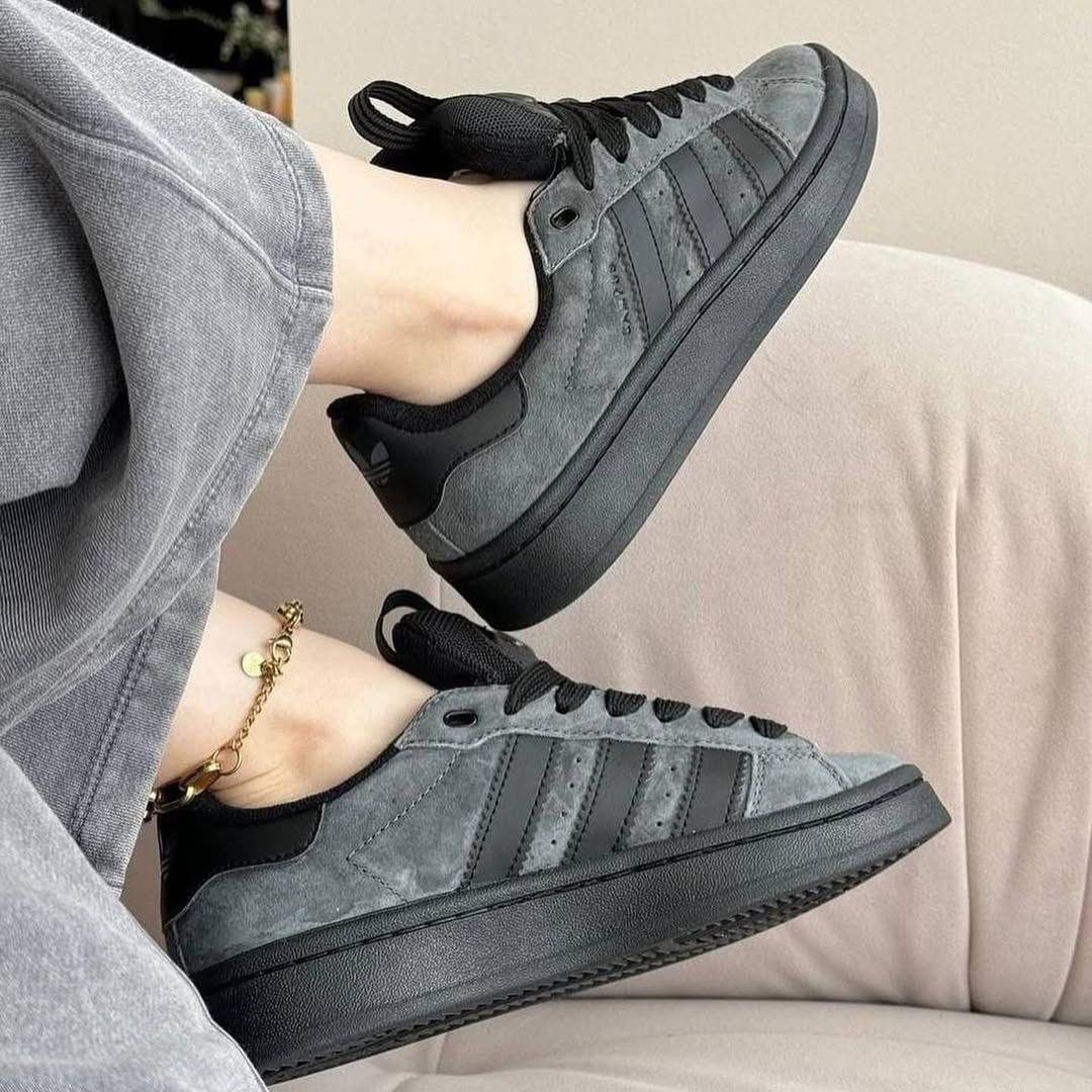 Adidas Originals Campus Dark Grey (2) Adidas Originals Campus Dark Grey
