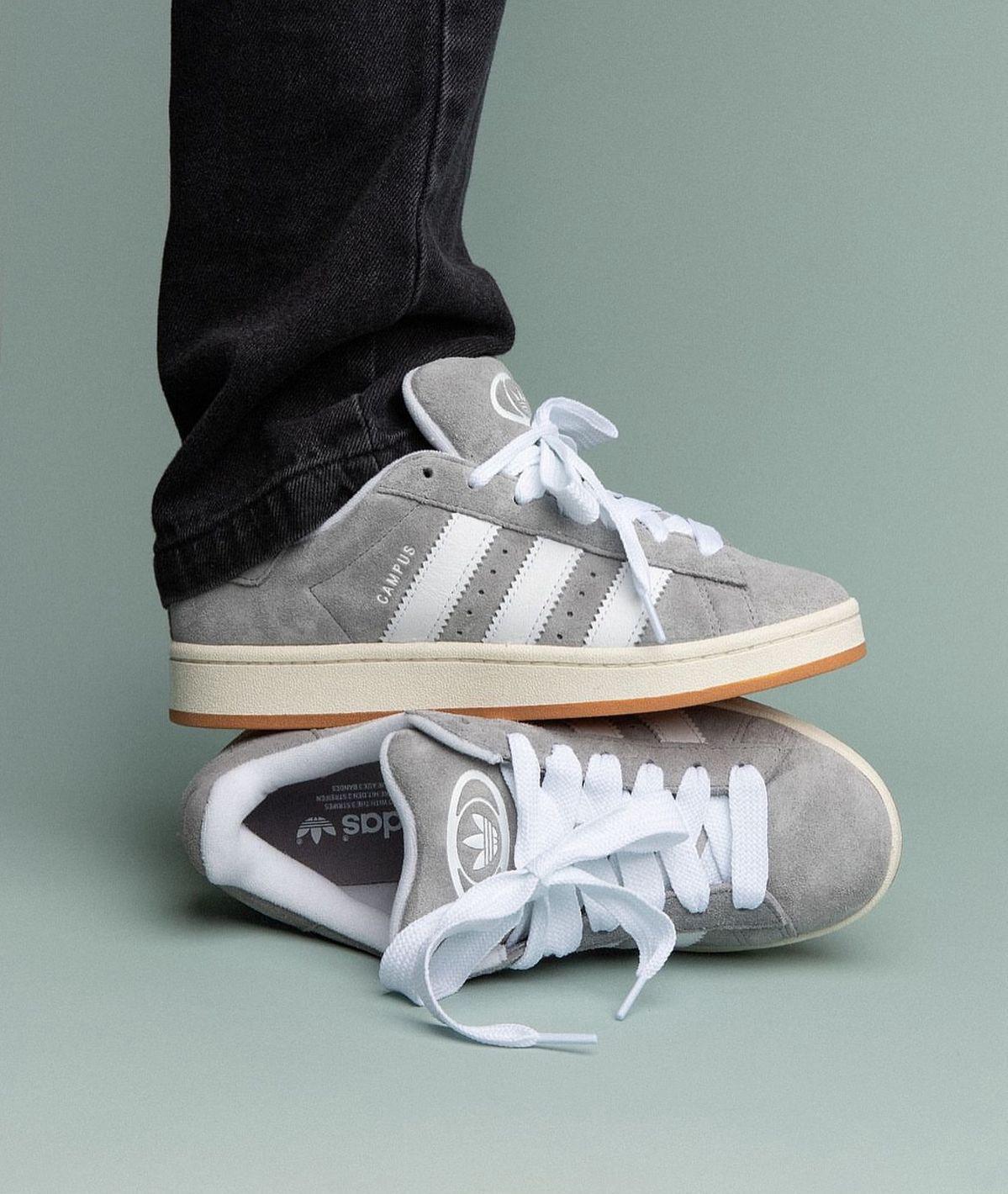 Adidas Originals Campus Grey White