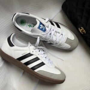 Adidas Samba White to Black First Copy