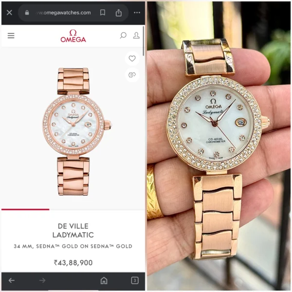 Omega Ladymatic Diamond Women