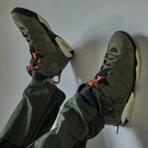 Jordan Retro 6 Travis Scott Cactus Men Shoes