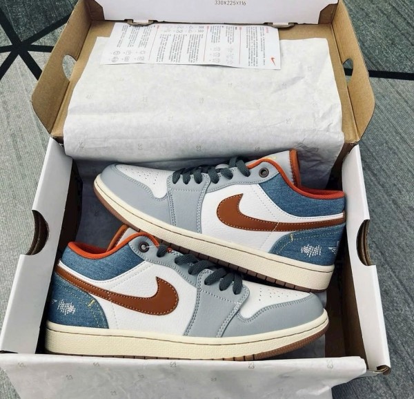 Nike Air Jordan 1 Low Phantom Denim