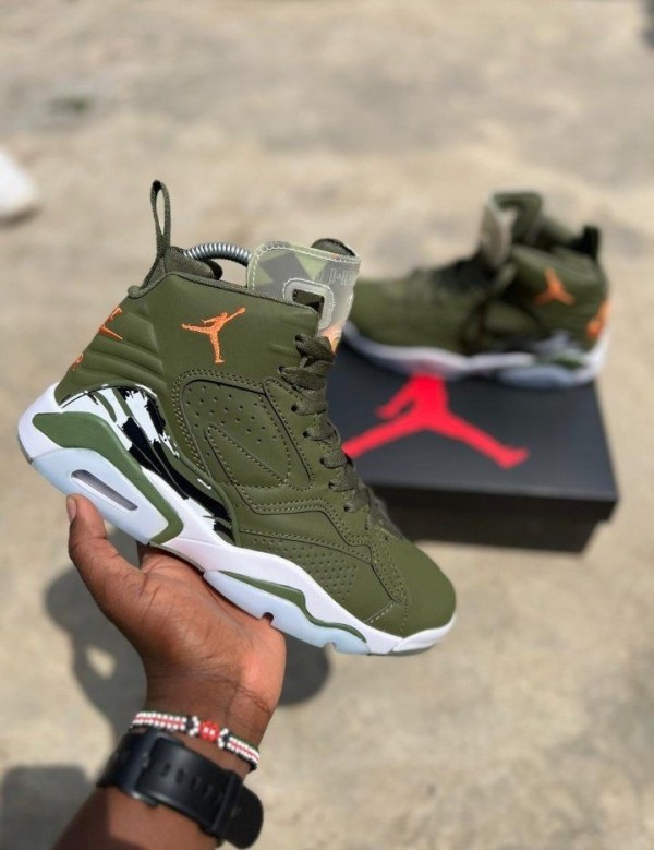 Nike Air Jordan MVP GS Sky J Light Olive