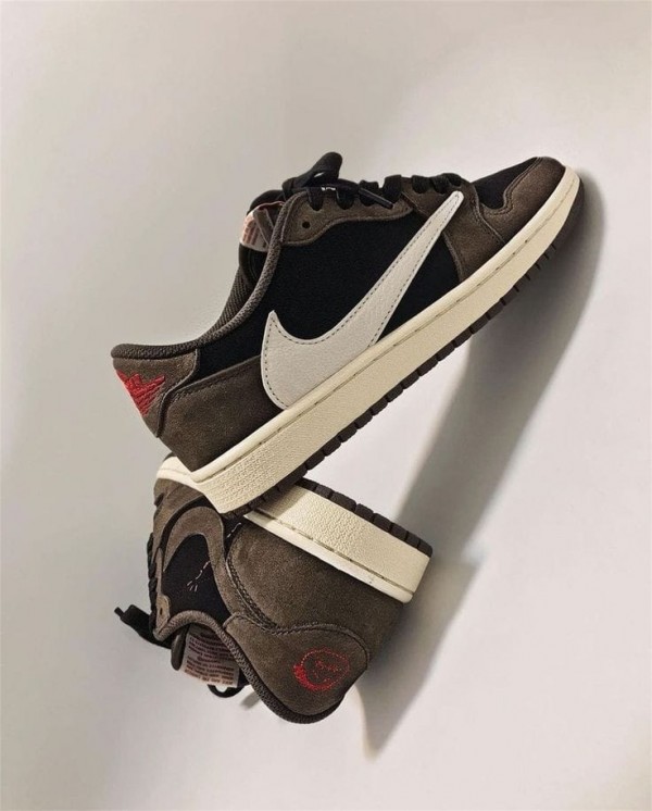 Nike Air Jordan Retro 1 Low OG Travis Scott X Dark Mocha First Copy