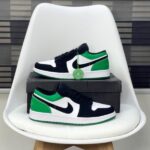 Nike Jordan Retro 1 Low Black Mystic Green