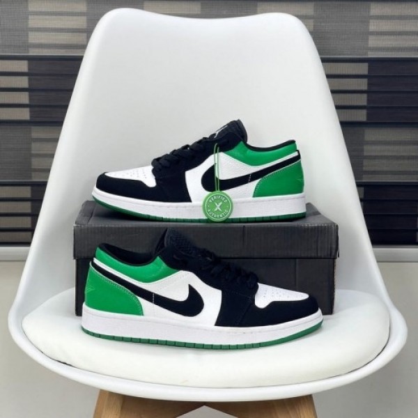 Nike Jordan Retro 1 Low Black Mystic Green