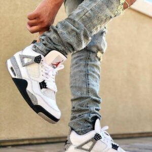 Nike Jordan Retro 4 White Cement