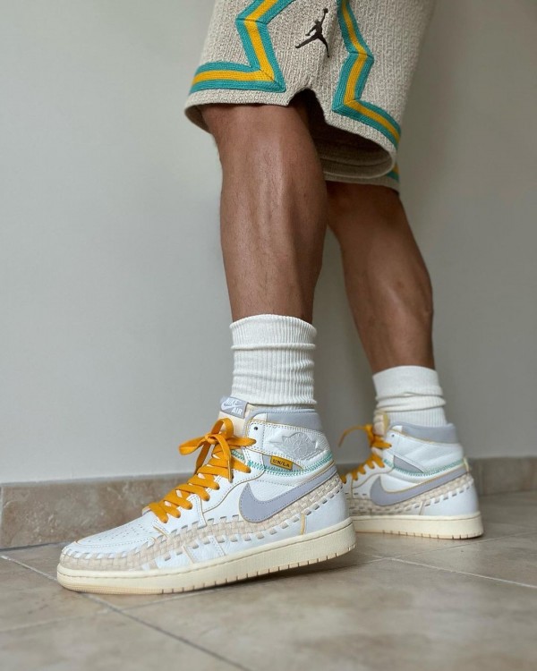 Nike Jordan Retro 1 High UNION LA X BBS Woven First Copy