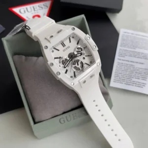 Guess Silicone Skeleton Watch