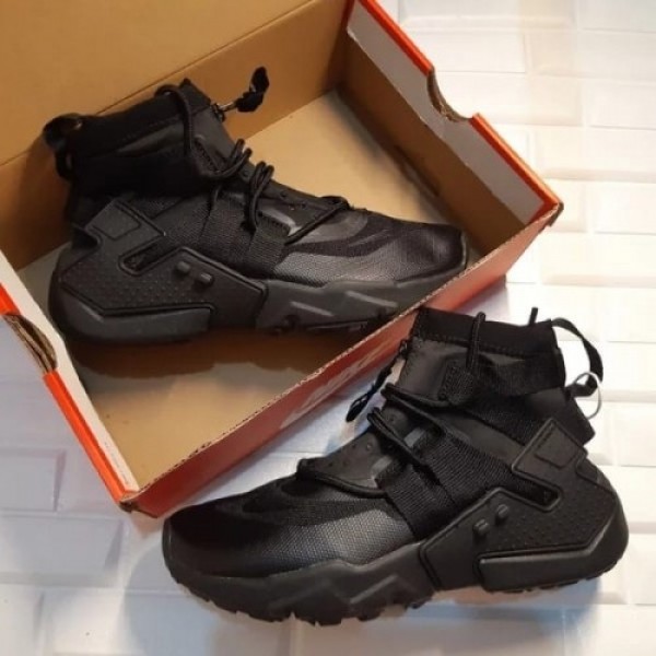 Nike Huarache Gripp GS Triple Black First Copy