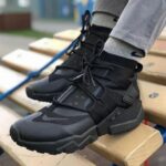 Nike Huarache Gripp GS Triple Black First Copy