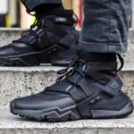 Nike Huarache Gripp GS Triple Black First Copy