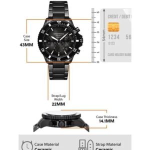 Emporio Armani AR70010 Chronograph’s Black