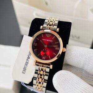 Emporio Armani Slim Red Dial
