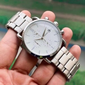 Fossil Commuter Silver