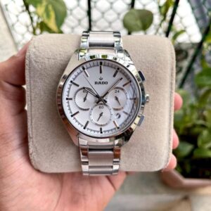 Rado HyperChrome Silver Chronograph