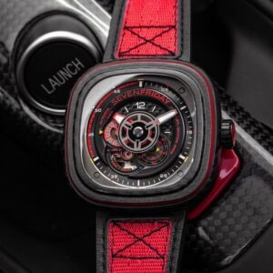 SEVEN FRIDAY RED CARBON