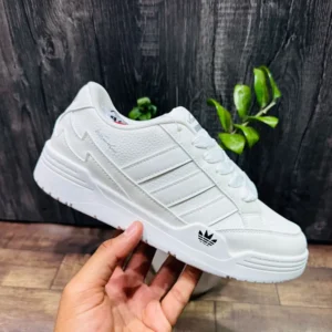 Adidas Originals White Court Classic Sneakers For Men (LAZ448)