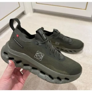 Loewe X On Cloud Tilt 2.0 Sneakers Olive For Men (BOT501)