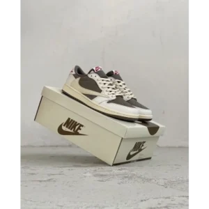 Nike Air Jordan 1 Low X Travis Scott Reverse Mocha Shoes For Men (HS209)