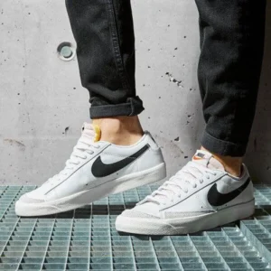 Nike Blazer 77 Low Vintage White Shoes For Men (SZ79)