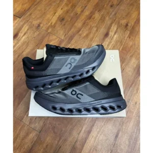 On Cloud Surfer Next Black Shoes For Men (BSF353)
