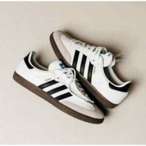 First Copy Adidas Samba White Shoes For Men (SP452)