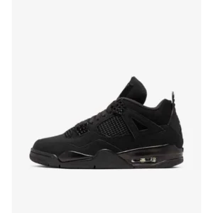 First Copy Air Jordan Retro 4 Black Cat Shoes For Men (SNC588)