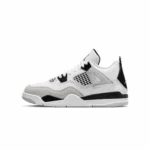 First Copy Air Jordan Retro 4 Military Black Shoes For Men (SNC586)