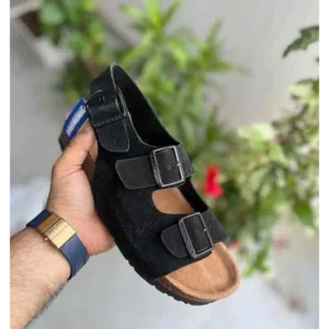 Premium Birkenstock Black Suede For Men (SNC545)