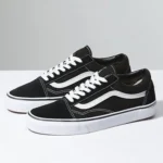 First Copy Vans Old Skool Black Shoes For Men (FST1107)