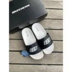 Skechers Hyper Burst Slides Milky White For Men (BSF538)