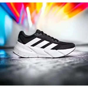 Stylish Adidas Adistar Turbo Black White Shoes For Men (LL569)