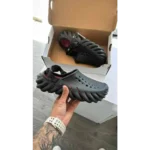 First Copy Crocs Echo Black Clogs For Men (BME175)