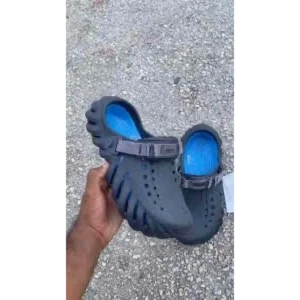 First Copy Crocs Echo Blue Clogs For Men (BME177)