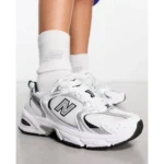 First Copy New Balance 530 White Navy Shoes for Men (SW4723)