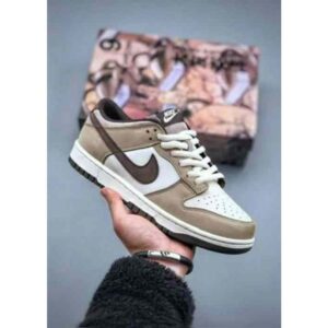 First Copy Nike Sb Dunk Low Brown Swoosh Shoes For Men (BME241)