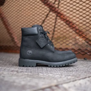 Timberland 6 All Black Shoes For Men (LAZ426)