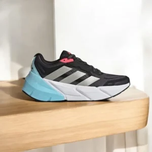 Trendy Adidas Adistar Turbo Black Blue Shoes For Men (SW5650)