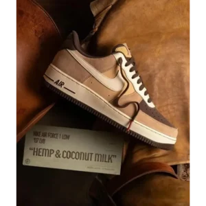 Trendy Nike Air Force 1 Hemp Coconut Milk Shoes For Men (SW5640)
