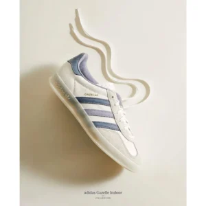 Adidas Gazelle Indoor Core White Shoes For Men (LAB1203)