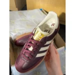 Adidas Samba Og Maroon Gold Shoes For Men (LAB1155)