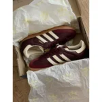 Adidas Samba Og Maroon Gold Shoes For Men (LAB1155)