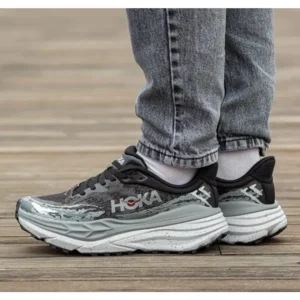 Hoka Stinson Atr 7 Black Shoes For Men (BSF980)