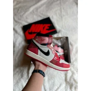 Imported Air Jordan 1 Across The Spider Verse Heavy Glow Shoes For Men (FT704)