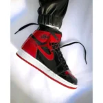 Imported Air Jordan 1 Retro High Og Patent Bred Shoes For Men (FT709)