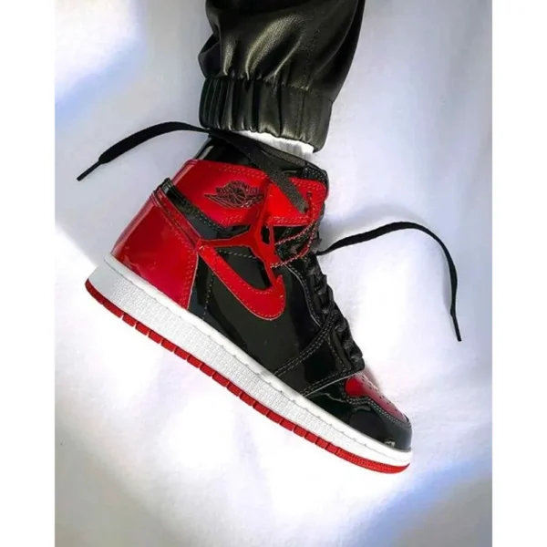 Imported Air Jordan 1 Retro High Og Patent Bred Shoes For Men (FT709)