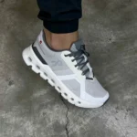 Imported Cloud Runner 2 White Frost Shoes For Men (FT703)
