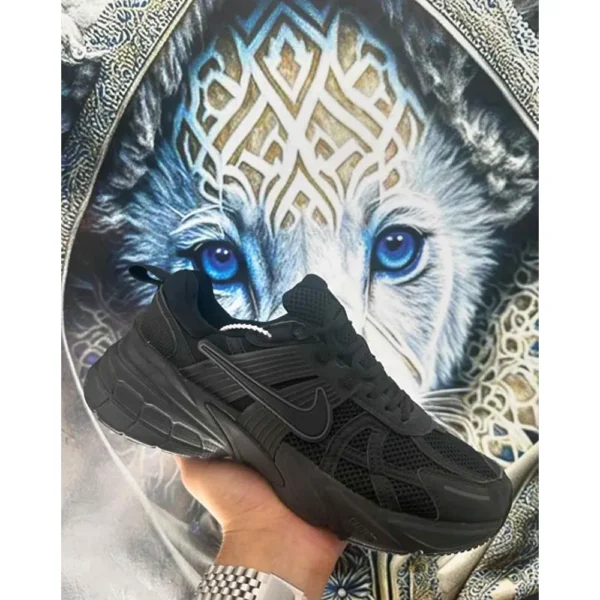 Imported Nike V2k Triple Black Shoes For Men (FT710)