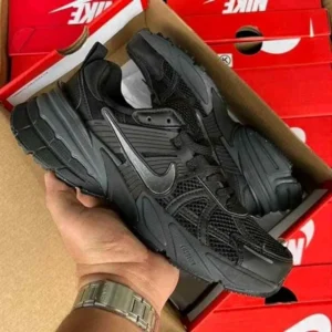 Imported Nike V2k Triple Black Shoes For Men (FT710)